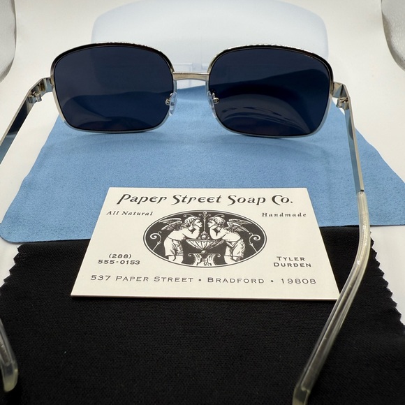 PSS Paper Street Shades Tyler Durden Fight Club NEW Oliver Peoples 523 Brad Pitt - Picture 14 of 17